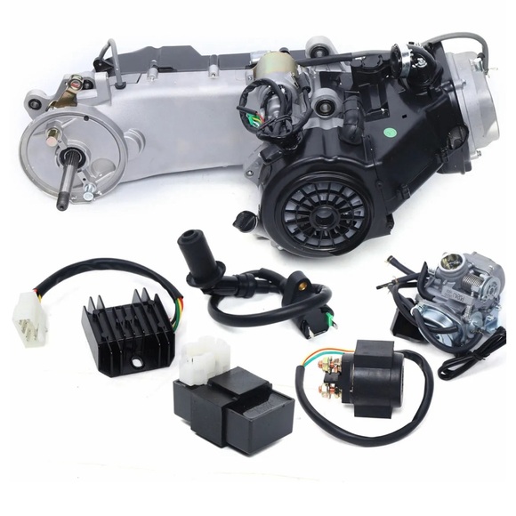 150cc GY6 ATV Go Kart Engine Motor AutoTransmission Build-in Reverse Short Case - Picture 3 of 5